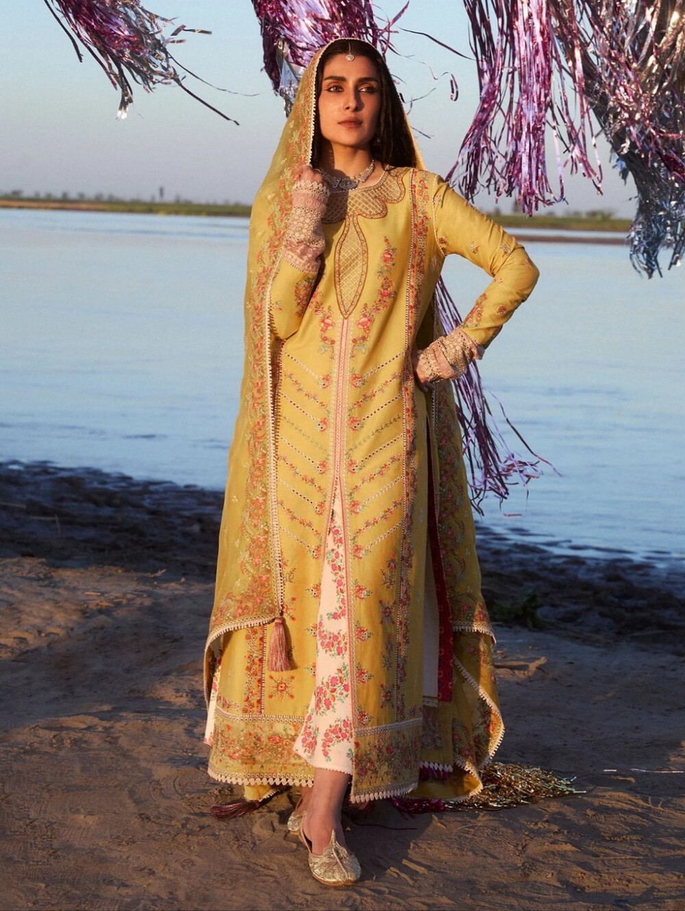 Hussain Rehar Designer Dress